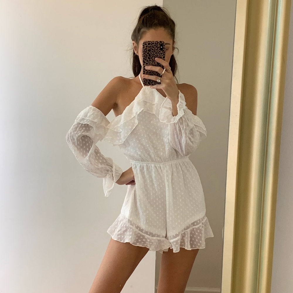 White Romper
